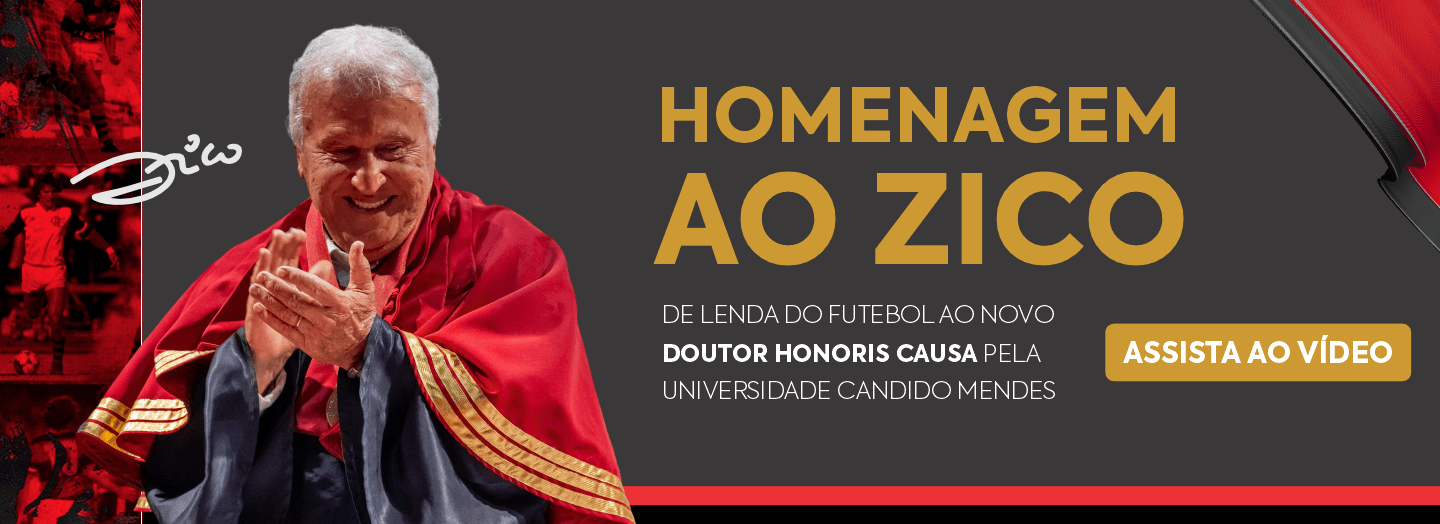 Doutor Honoris Causa ao Zico - UCAM Centro em 9 de setembro